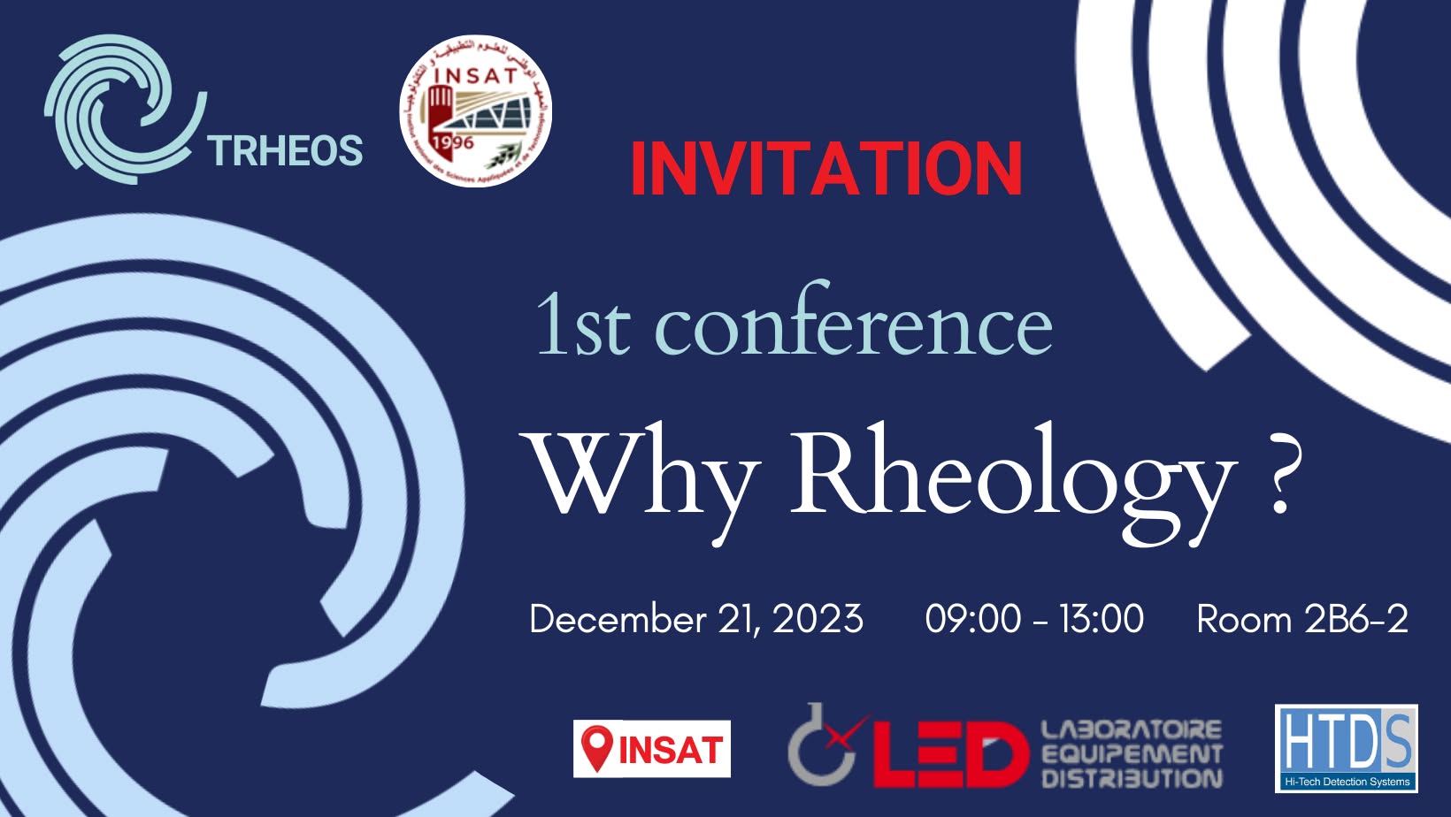 1st Conference Why Rheology?